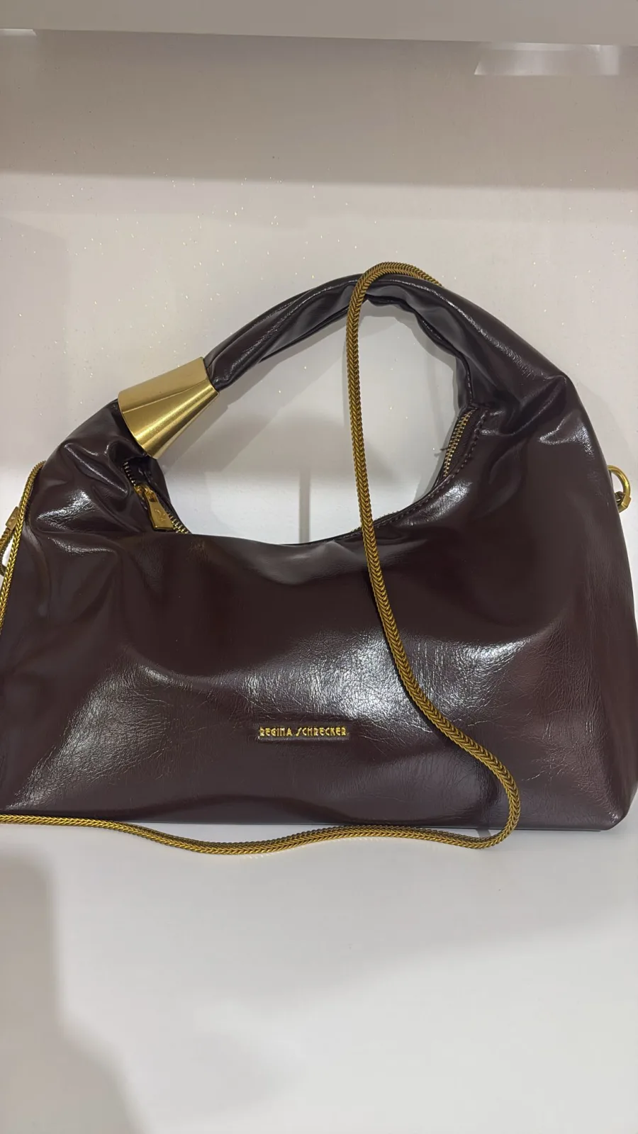 Borsa con catena oro